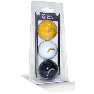 Team Golf San Diego Chargers 3 Ball Pack (637556326058)