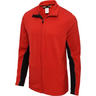 UNDER ARMOUR Mens UA Reflex Warm Up Jacket   Size: Large, Red/black