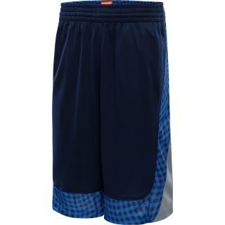 adidas Mens Edge Check Basketball Shorts   Size: Large, Collegiate Navy