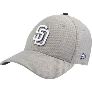 NEW ERA Mens San Diego Padres Custom Design 39THIRTY Stretch Fit Cap   Size: