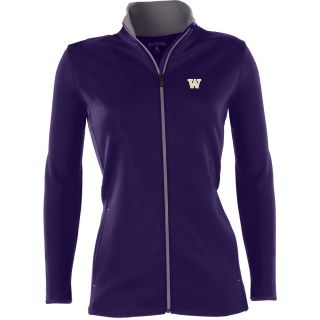 Antigua Washington Huskies Womens Leader Full Zip Jacket   Size Large,