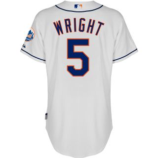 Majestic Athletic New York Mets David Wright Authentic Alternate Home 1 White