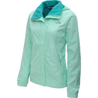 THE NORTH FACE Womens Resolve Rain Jacket   Size Small, Beach Glass Green