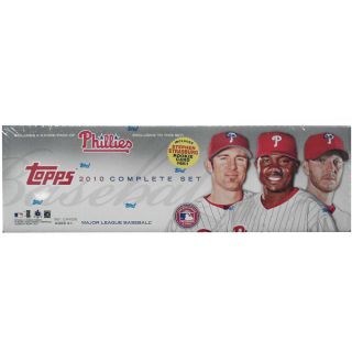 Topps 2010 Philadelphia Phillies Factory Retail Baseball Card Set in Full Color