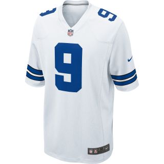 NIKE Mens Dallas Cowboys Tony Romo Game White Jersey   Size: Large, White