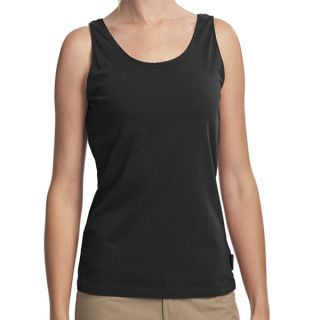 Woolrich Javona Tank Top   UPF 40+  Stretch Cotton Jersey (For Women)   WHITE (L )