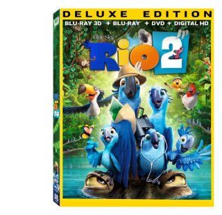 Rio 2 (3D Blu ray): Jesse Eisenberg, Anne Hathaway, Jemaine Clement, Carlos Saldanha: Movies & TV