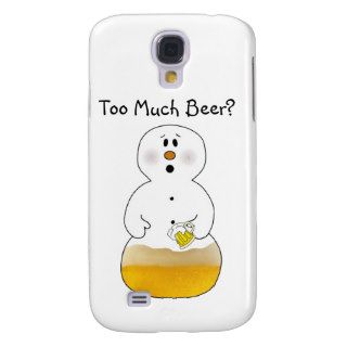 Too Much Beer Galaxy S4 Covers