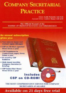 Company Secretarial Practice Manual   Incls CD Rom: Magazines