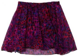 Capezio Girls 2 6X Print Pull On Skirt, Wild Kingdom, Small (4 6) Clothing