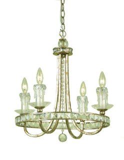 By AF Lighting Candice Olson Collection Mini Chandelier Soft Gold Finish    