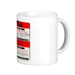 Area 51 Warning Mugs