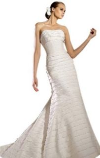 Biggoldapple Mermaid/trumpet Strapless Court Train Wedding Dress 618x at  Womens Clothing store