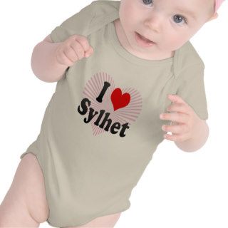 I Love Sylhet, Bangladesh Tee Shirts