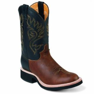 Justin Women's Westerner Western Coffee Man Made Boot 9.0: Shoes