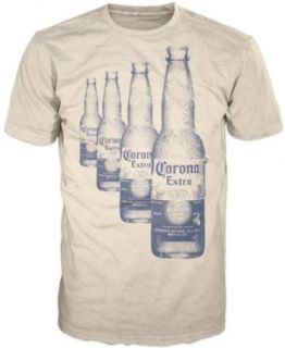 Bioworld Corona Extra Repeat White Men's T Shirt (563) Large: Clothing