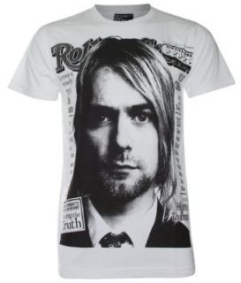 Kurt Cobain Performing Wiht Nirvana (Kr011): Novelty T Shirts: Clothing