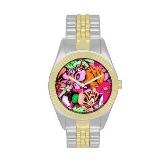 70's Abstract Art Design Watches
