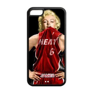 New NBA Miami Heat Superstar LeBron Iphone 5C Case With Marilyn Monroe Hard Plastic Case Cover For Iphone 5C: Books