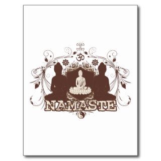 Namaste Buddha Postcard
