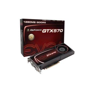 EVGA GeForce GTX 570 1280MB GDDR5 PCI Express 2.0 Graphics Card 012 P3 1570 TR: Electronics