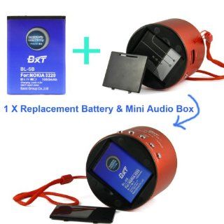 Bao Xin Ultra Smooth Portable Mini Speaker Box Music Music for Car, MP3 MP4 MP5 Player, Computer, Tablet, Cellphone Smart Phone   Sound Record, FM Radio and MP3 File Play Available, Support Micro SD Card and USB Flash Disk (Red) : Vehicle Audio Video Power