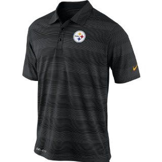 Nike Pittsburgh Steelers Preseason Performance Polo   Black : Polo Shirts : Sports & Outdoors