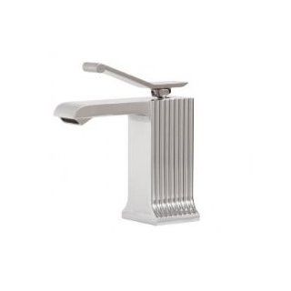 Aqua Brass 43214 Single Hole Lavatory Faucet   Touch On Bathroom Sink Faucets  