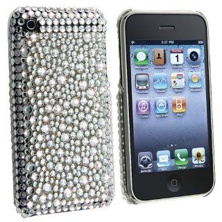BLING RHINESTONE CRYSTAL CASE COVER Compatible With iPhone 3G 3GS: Cell Phones & Accessories