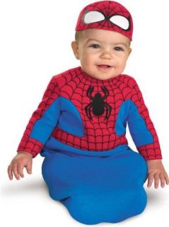 Spider Man Baby Bunting Costume: Infant And Toddler Costumes: Clothing