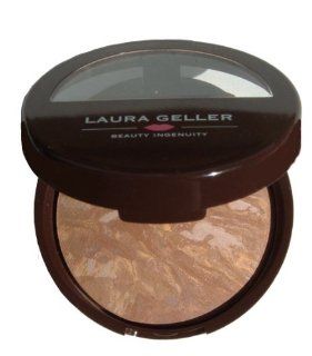 Laura Geller Balance n brighten Baked Color Correcting Foundation SPF 15 Tan .32 oz (9 g)  Face Powders  Beauty