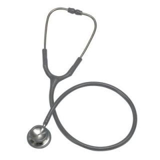 MABIS Signature Series Stainless Steel Stethoscope for Adult in Gray 10 404 030