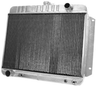 Griffin Radiator 6 565CD CAX Aluminum Radiator with Transmission Cooler and 2 Rows of 1.25" Tube for Pontiac GTO: Automotive