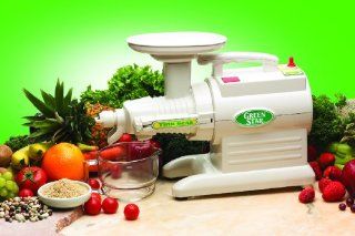 Green Star GS3000 Juicer and Peanut Butter Grinder: Electric Dual Auger Masticating Juicers: Kitchen & Dining
