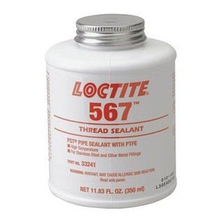 Loctite 567 Threadlocker   White Liquid 350 ml Can   Tensile Strength 15 psi [PRICE is per CAN]