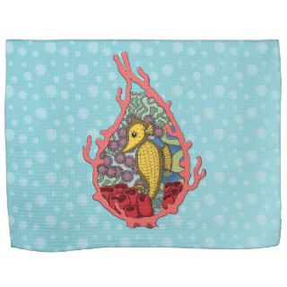 Tanga the Seahorse Hand Towel