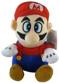 Mario Plush Doll   Nintendo Mario Stuffed Animal Plush With Suction Cup (7in): Toys & Games