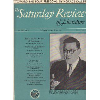 Saturday Review Of Literature May 23, 1942: Norman Cousins: Books
