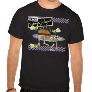 Burger   Edna the lunch lady T shirts