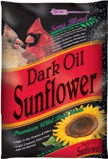 F.M. Brown's Song Blend Dark Oil Sunflower Seeds for Pets, 2 Pound : Dry Pet Food : Pet Supplies