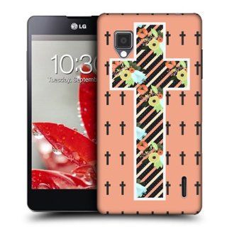 Head Case Designs Coral Floral Cross Collection Hard Back Case Cover for LG Optimus G E975 Cell Phones & Accessories