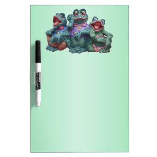 Frogs Dry Erase Board