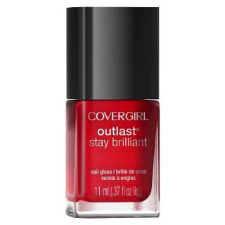 COVERGIRL Outlast Stay Brilliant Nail Gloss   100 Reddy and Willing