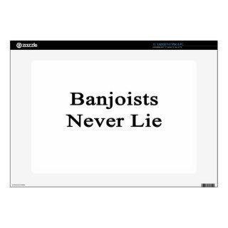 Banjoists Never Lie 15" Laptop Decal