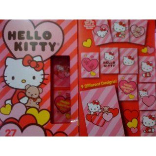 Sanrio Hello Kitty 27 Hologram Lenticular Valentines Day Cards: Toys & Games