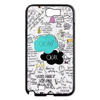 Creative Funny Okay The Fault in Our Stars Samsung Galaxy Note II N7100 Case Durable Snop On Cover Case for Samsung Note 2 II N7100 N2TF04 Cell Phones & Accessories