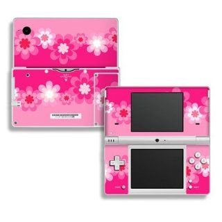 Retro Pink Flowers Design Decorative Protector Skin Decal Sticker for Nintendo Dsi: Electronics