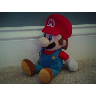 Super Mario Plush   8" Mario Soft Stuffed Plush Toy (Japanese Import) Toys & Games