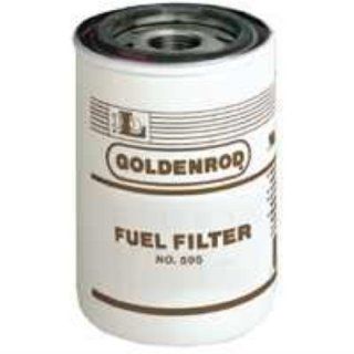 56608 (595 5) Diesel/Gas 10 Micron spin on Fuel Filter (Goldenrod) Automotive