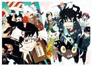 Anime Blue Exorcist Ao No Exorcist   High Grade Laminated Poster: Toys & Games